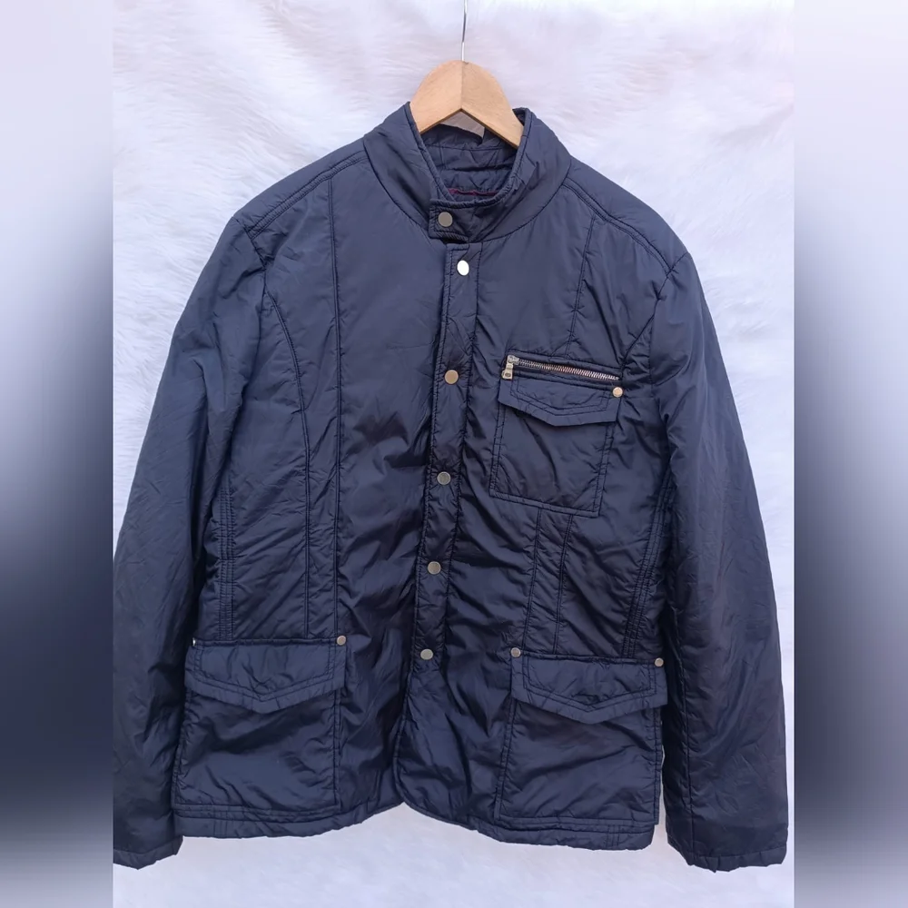 Zara Man Quilted Jacket - Picture 5 of 11